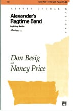 Alexander's Ragtime Band Two-Part choral sheet music cover